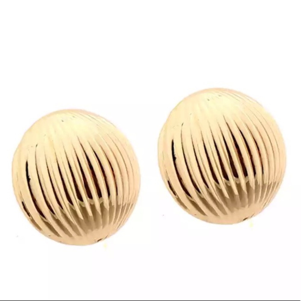 Gold Stud Earrings